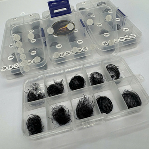 ขนตาปลอมแบบเส้นใยสังเคราะห์ ทำมือ พรีเมียม 3D-20D ขนาดผสม CC/DD/L/M งอนธรรมชาติ ยาว บรรจุภัณฑ์แบบกำหนดเอง ความยาวผสม - Product Image 4