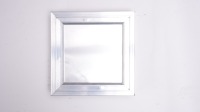 Grille d'aération en aluminium robuste à alvéoles - Grille de retour d'air réglable pour système CVC commercial