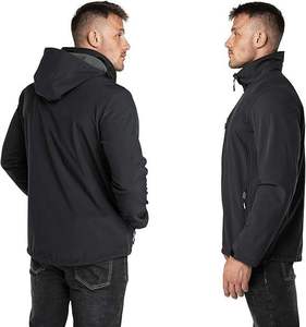 Veste softshell pour homme tendance de Boomletcorp - Coupe-vent, confortable et respirante pour l'hiver - Product Image 6