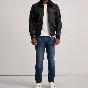Chaqueta de Satén para Hombre de Alta Calidad, Diseño Personalizado, Venta al Por Mayor, Chaquetas de Invierno Hechas con el Mejor Material - Product Image 3
