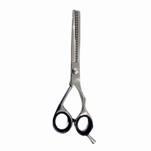 Kit de Tijeras de Peluquería de Acero Inoxidable Premium con Mangos de Goma para Salón y Uso Doméstico - Product Image 3