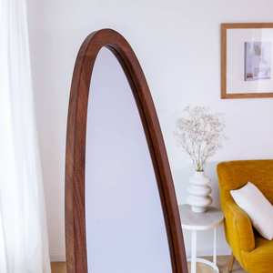 Miroir sur pied Vandana Ultra Zenova en bois de manguier - Product Image 4