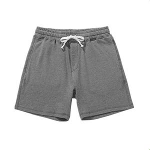 Shorts de jogging et de course pour hommes en toile polyester/coton délavée à l'acide, épais, à séchage rapide et respirants - Product Image 2