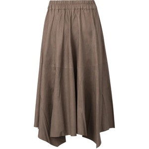 Jupe en cuir légère et respirante pour femme, grande taille, style décontracté, avec taille naturelle, vente en gros, idéale pour l'été - Product Image 6