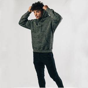 Sweat-shirt à capuche polaire personnalisé pour homme, prix de gros, chaud et uni pour l'hiver, idéal pour la gym et le sport - Product Image 4