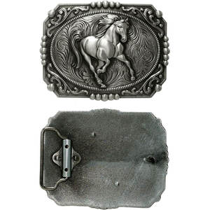 Hebilla de Cinturón con Diseño de Caballo Antiguo Más Vendida - Hebilla de Cinturón para Kilt Escocés, Accesorios Tradicionales al por Mayor - Product Image 2