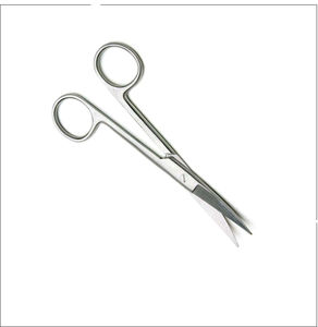 กรรไกรตัดผ้าพันแผลคุณภาพสูงแบบโค้งสำหรับเครื่องมือจักษุแพทย์ - Product Image 6