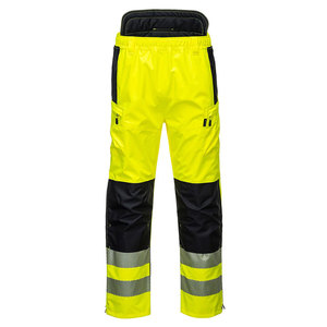 Men's Breathable Cotton Reflective Safety <b>Cargo</b> <b>Pants</b> High Visibility Workwear Outdoor Construction <b>Working</b> Safety <b>Pants</b> - Product Image 1