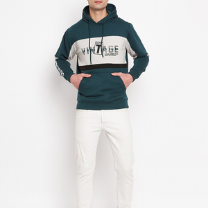 Sweat-shirts d'hiver pour hommes 100 % coton avec logo personnalisé, sweats à capuche pull-over, vente en gros OEM, conception sur mesure - Product Image 4