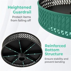 Ombrellone da Patio Regolabile con Vassoio Portabevande - Arredamento da Esterno e Basi - Product Image 6