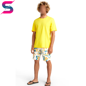 2026 Breathable Wholesale Men's Causal Shorts Lightweight Summer Swim Trunks Elastic Waistband & Drawstring Summer Wear - Product Image 3