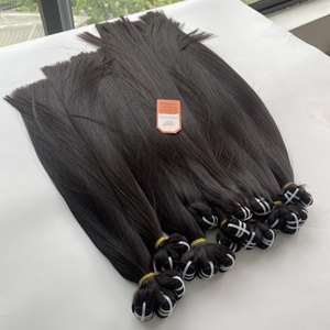 Extensión de cabello virgen de grado 11A de alta calidad, trama recta, Vietnam, Super doble estándar, cabello humano crudo, Color Natural, venta al por mayor - Product Image 5