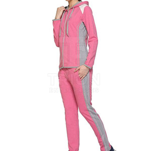 New Arrival Street Wear Women <b>Tracksuit</b> Premium Quality 100% Cotton Material Women <b>Tracksuit</b> Made In Pakistan - Product Image 2