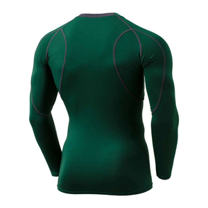 Best Quality Long Sleeve Sublimated Printed Custom Logo <b>Mens</b> <b>Compression</b> <b>Shirts</b> Digital Printed Full Sleeve Quick Dry Breathable - Product Image 4