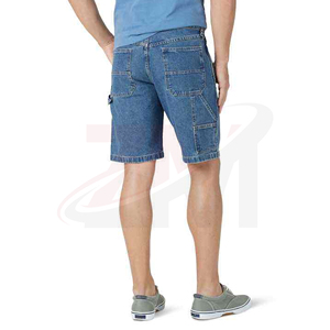 Shorts de Mezclilla Casuales Premium para Hombre, con Cristales de Imitación, Estilo Urbano, Proveedor OEM ODM, 100% Calidad - Product Image 3