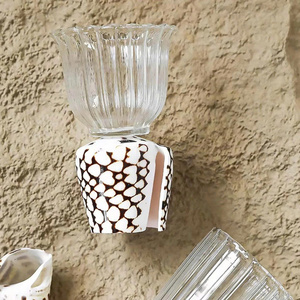 Nouvelle conception 2026 – Verres à martini en coquillage naturel, tasses en coquille de conque pour jus de fruits, tasses à café, petit-déjeuner - Product Image 1