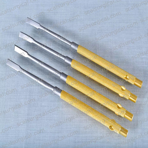 Cincel para Septo Freer de 6.5 Pulgadas (16 cm) y 4 mm de Ancho, Instrumento Quirúrgico de Rinoplastia ENT, Cincel para Septoplastia de Acero Inoxidable - Product Image 4