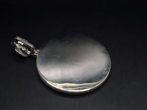 Custom Round Brilliant Cut Moissanite Pendant Necklace Iced Angel Design Gold <b>Silver</b> 925 Sterling <b>Silver</b> Hip Hop Unisex Jewelry - Product Image 5
