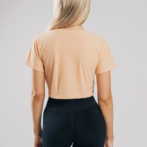 T-shirts courts écologiques pour adultes et jeunes filles, collection été 2026, best-sellers, vêtements de sport fiables - Product Image 5