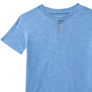 T-shirt tricoté à manches courtes pour enfants, imprimé animalier, 100 % coton biologique, personnalisation de marque, vente en gros, coupe classique, multicolore - Product Image 6