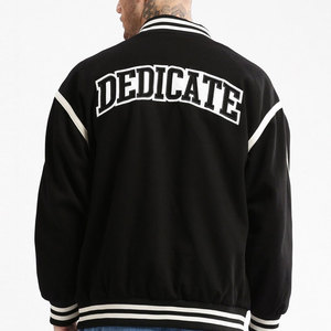 Chaqueta Varsity Clásica de Estilo Atlético para Hombre, Chaqueta Varsity Moderna con Logotipo Personalizado Estampado para Hombre - Product Image 3