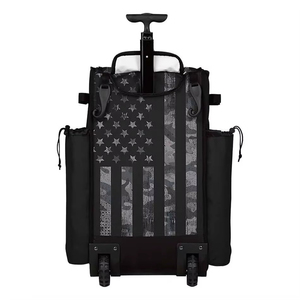 Sac de sport de baseball grande capacité personnalisé, haute qualité, compartiment à chaussures étanche, logo et numéro d'équipe, sacs de baseball personnalisés - Product Image 2