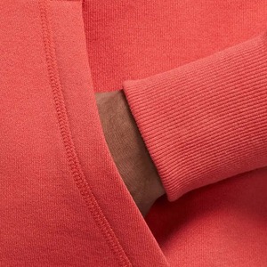 Breathable Plus Size Hoodies for Man, 100% Cotton Latest Design Mens Hoodies Fleece Pullover <b>Red</b> Color Mens Hoodies - Product Image 6