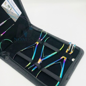 Kit Profesional de Herramientas para Extensiones de Cabello Pro Press, Alicates de Acero Inoxidable, Clips Metálicos, Aguja CType, Hilo de Nailon para Extensiones de Cabello - Product Image 1