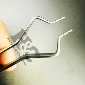 คีมหนีบขนตาปลอมทำจากสเตนเลสอย่างยั่งยืนป้องกันแม่เหล็กออกแบบได้ตามต้องการ - Product Image 5