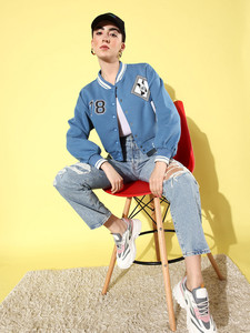 Chaqueta Varsity Clásica de Primera Calidad para Mujer, Estilo Universitario, Chaqueta Bomber de Béisbol, Ropa Casual de Calle, Prenda Exterior de Moda - Product Image 5