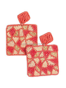 Pendientes de Aro de Agradecimiento al Maestro, con Temática Escolar ABC, Pizarra, Manzana y Lápiz, Hechos a Mano, Joyería para Fiestas, Venta al por Mayor - Product Image 5