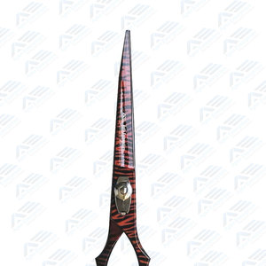 Ensemble de 2 outils de coupe de précision marron et noir pour stylistes, instruments de beauté, ciseaux professionnels pour la coupe de cheveux - Product Image 2