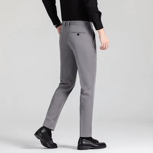 Men's <b>Plus</b> <b>Size</b> High Waisted Casual <b>Trousers</b> Fashionable Slim Fit Comfortable High Quality Retro British Style Suit Pant 100% - Product Image 5