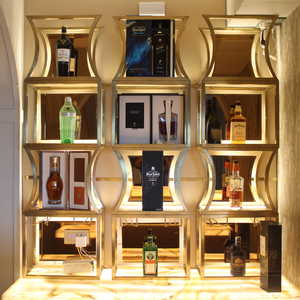 ชุดบาร์เชิงพาณิชย์ระดับพรีเมียม โครงไม้แข็งแรงทนทาน เป็นมิตรกับสิ่งแวดล้อม ดีไซน์ทันสมัยเหมาะสำหรับใช้ในบ้านสไตล์ฟาร์มเฮาส์และโรงแรม - Product Image 2