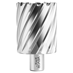 Set di 8 Frese Anulari con Gambo Weldon HSS, 6 Punte da 2 Pollici, Profondità di Taglio 7/8 Pollici, Diametro di Taglio per Trapani a Base Magnetica - Product Image 1