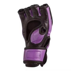 Guantes de MMA de Cuero PU de Alta Calidad, Acolchados, Personalizables, con Cierre de Gancho y Bucle, para Entrenamiento y Sparring, en Venta a Bajo Precio - Product Image 2