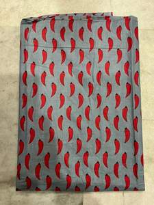 Prix d'usine Tissu en coton léger Nouvelle Arrivée Motifs Chilly Personnalisés Non-tissé Biologique Cardé pour Vêtements Sacs Garçons - Product Image 2