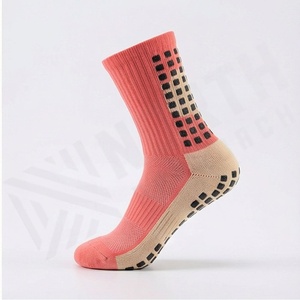 Coral Crew <b>Socks</b> Breathable Knitted Solid Color <b>Running</b> Athletic <b>Socks</b> for Adults - Product Image 3
