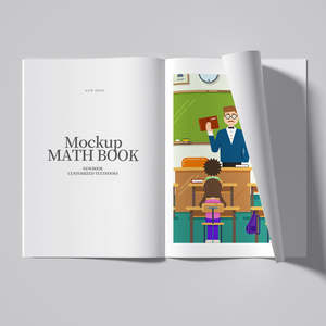 OEM Factory Wholesale <b>A4</b> Exercise Book Printing Custom School Math Notebook Bulk Supply Educational Institution High Quality - Product Image 4