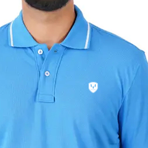 Camisetas de golf de algodón sublimadas al por mayor para hombre, de secado rápido, precio económico, para verano. - Product Image 5