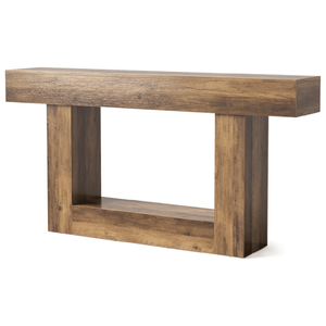 Moderna Consolle Lunga in Legno Massello per Casa, Appartamento e Hotel - Product Image 2