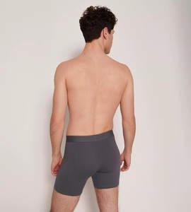 Calzoncillos Bóxer de Algodón Tejido de Alta Calidad para Hombre, Cómodos, Antibacterianos, Transpirables, con Logotipo Personalizado - Product Image 4