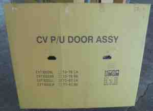 CV P/U F/DOOR SHELL 77-87 LH (PTD-BLACK)(คุณภาพดีขึ้น)(ใช้ได้กับ BLAZR/JIMY/SUBURBN)(เหล็ก) - Product Image 1