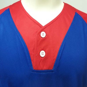 Uniforme de Béisbol con Logotipo de Diseño Personalizado, Camiseta con Estampado 3D y Bordado, Colores Personalizados, 100% Poliéster, Transpirable y de Secado Rápido - Product Image 5