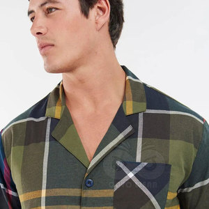 OEM ODM Men's <b>Pajama</b> Set Premium Soft Cotton Fabric Comfortable Night <b>Suit</b> For Home And Lounge Wear - Product Image 5