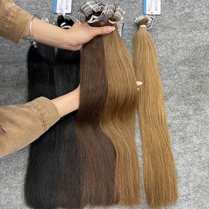 Extensions de cheveux humains vietnamiens de haute qualité, extensions de cheveux vietnamiens en stock, prêtes à être expédiées. - Product Image 5