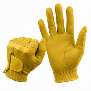 Guantes de Golf de Piel Cabretta de Última Moda, Personalizados, Antideslizantes, Transpirables, Suaves, con Cierre de Gancho y Bucle, para Hombre y Mujer, Deportes de Verano - Product Image 2
