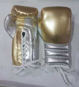 Guantes de Boxeo Personalizados para Gimnasio o Escuela, de Cuero Vacuno, con Logotipo Impreso, para Entrenamiento y Sparring, OEM - Product Image 1