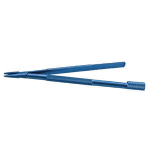 Ensemble d'instruments microchirurgicaux ophtalmiques pour hôpital, porte-aiguille manuel flexible à tête droite ou courbée avec mécanisme de verrouillage de la lame par GS - Product Image 6