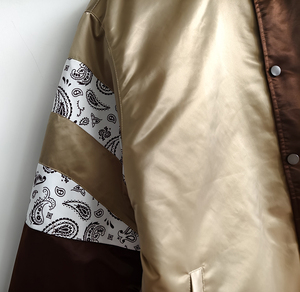 Chaqueta Bomber Deportiva de Satén para Primavera, Unisex, con Bordado Personalizado, Diseño Ecológico y Transpirable - Product Image 4